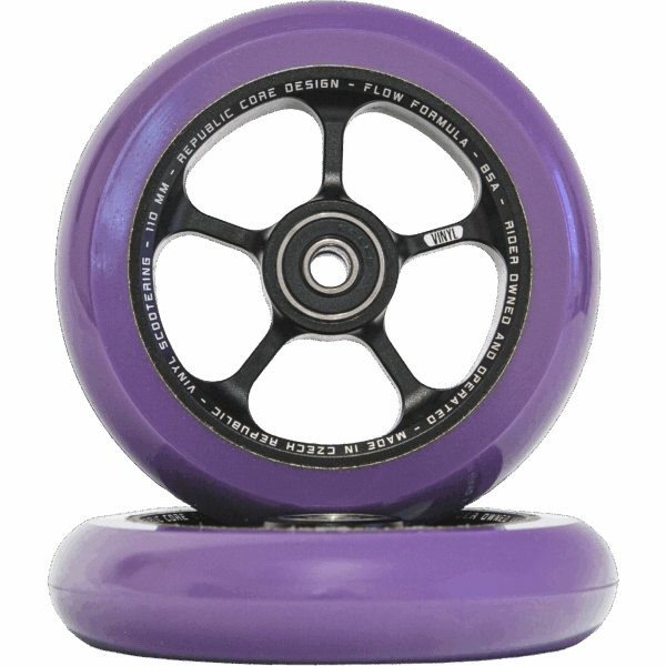 Vinyl Republic 110x24 Black/Jam Purple